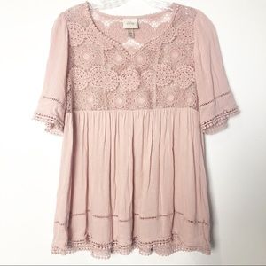 Knox Rose boho style blush pink size xs